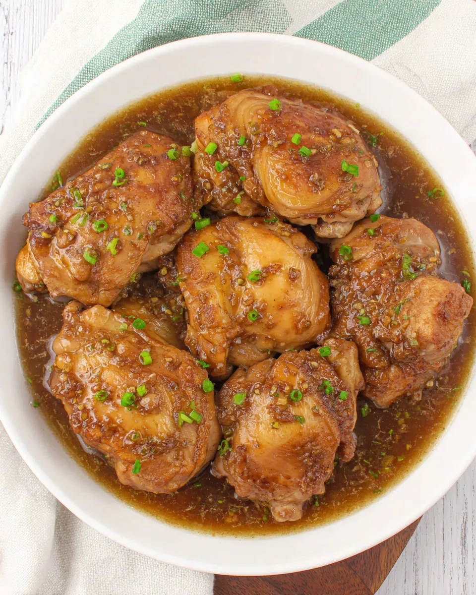 Homemade Easy Instant Pot Chicken Adobo Recipe photo