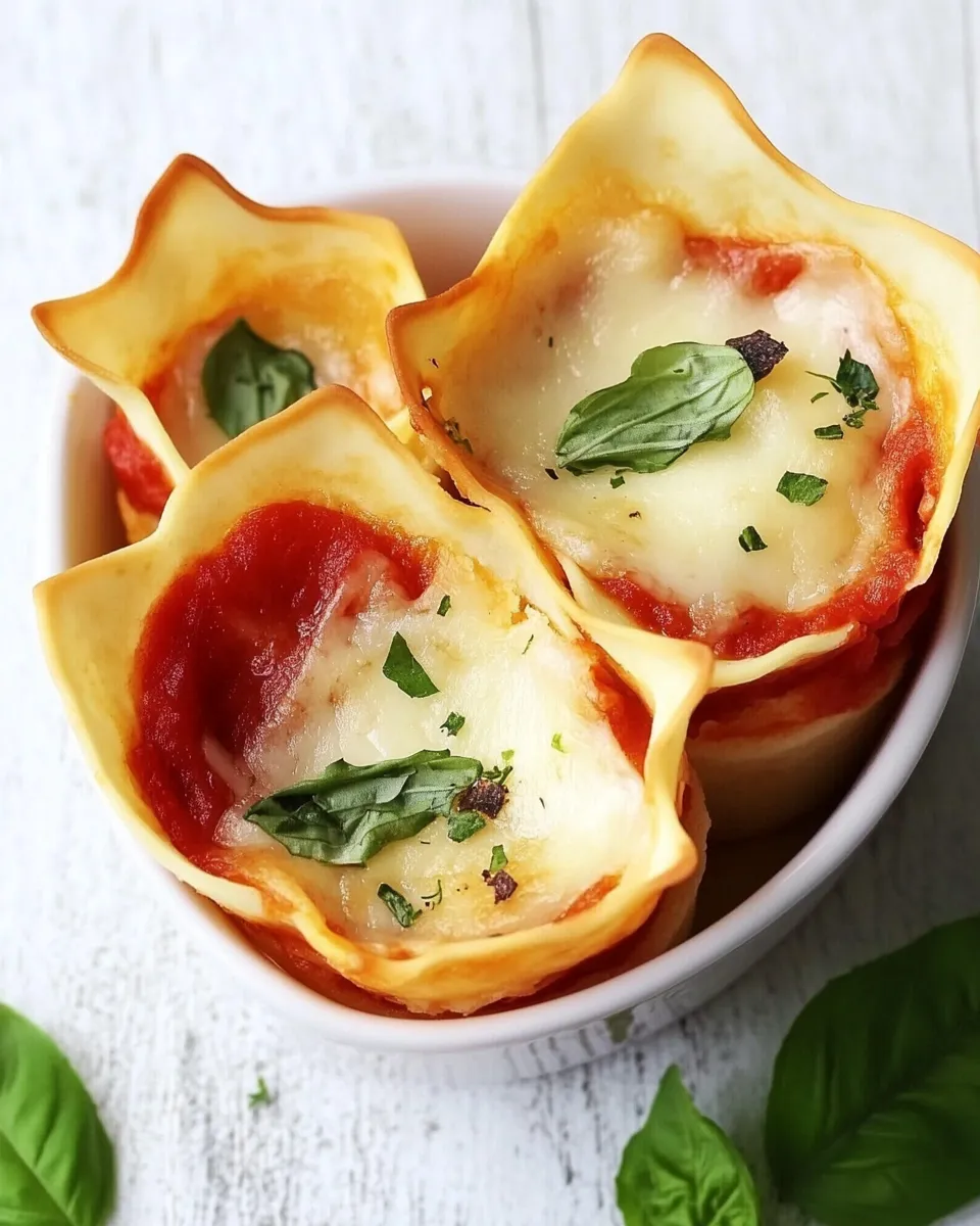 Homemade Easy Italian Lasagna Cups photo