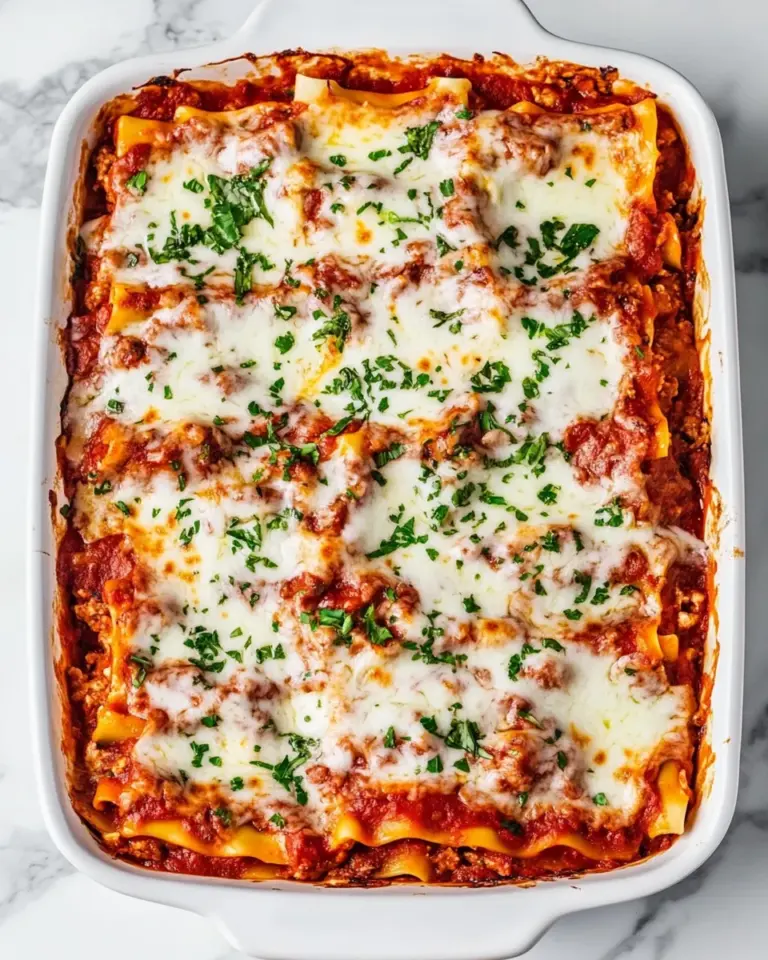 Homemade Easy Lasagna Recipe photo