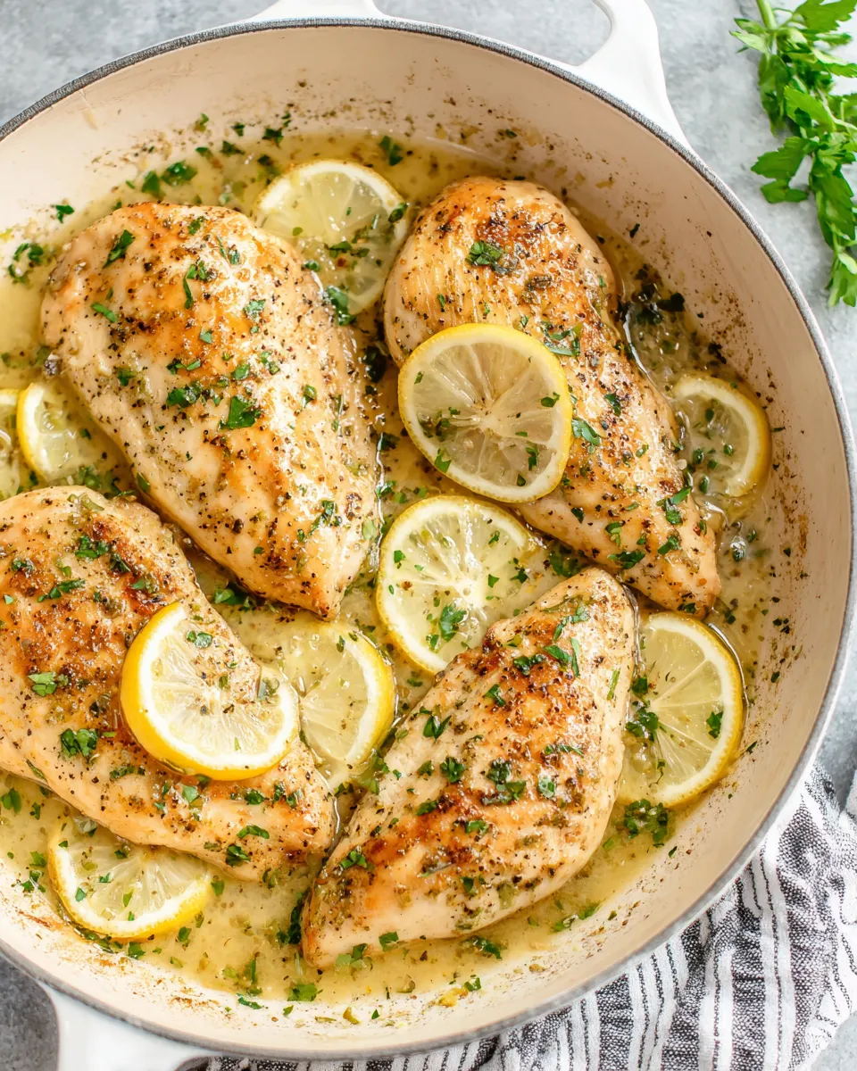 Quick Easy Lemon Chicken food shot