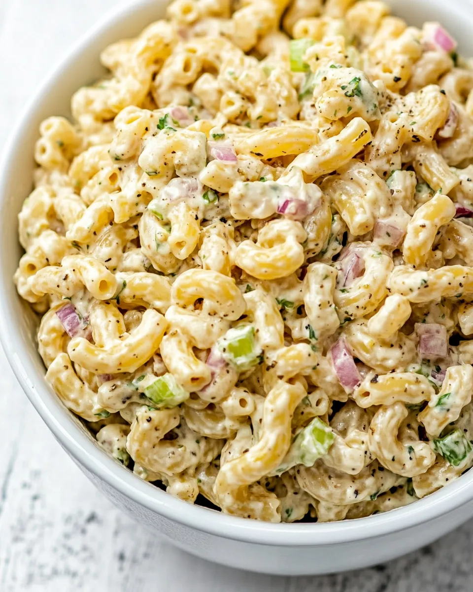 Classic Easy Macaroni Salad image