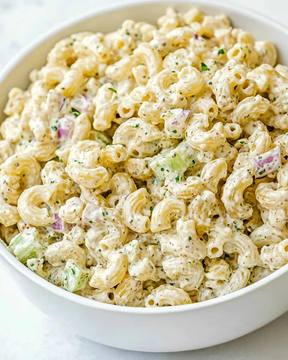 Delicious Easy Macaroni Salad dish photo