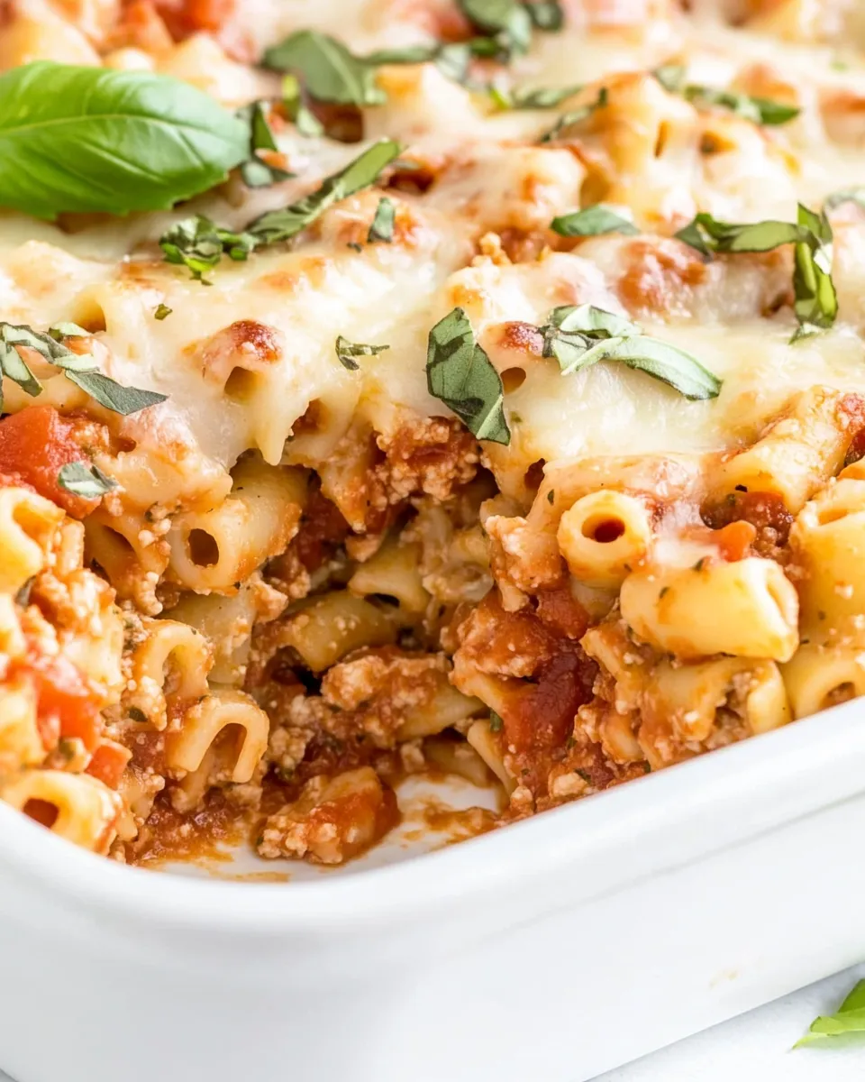 Easy Easy Meatless Baked Ziti Recipe picture