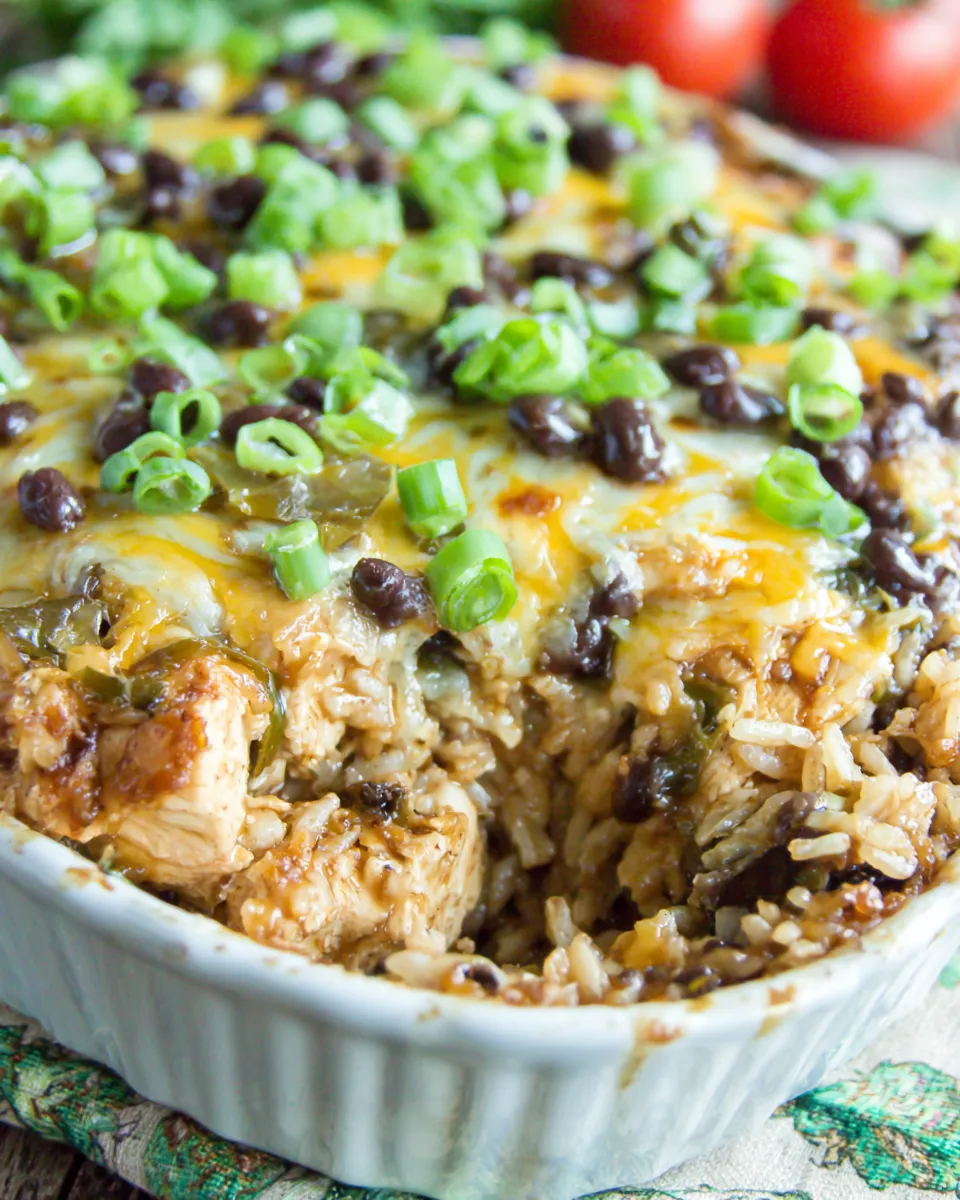 Classic Easy Mexican Chicken and Rice Casserole recipe photo