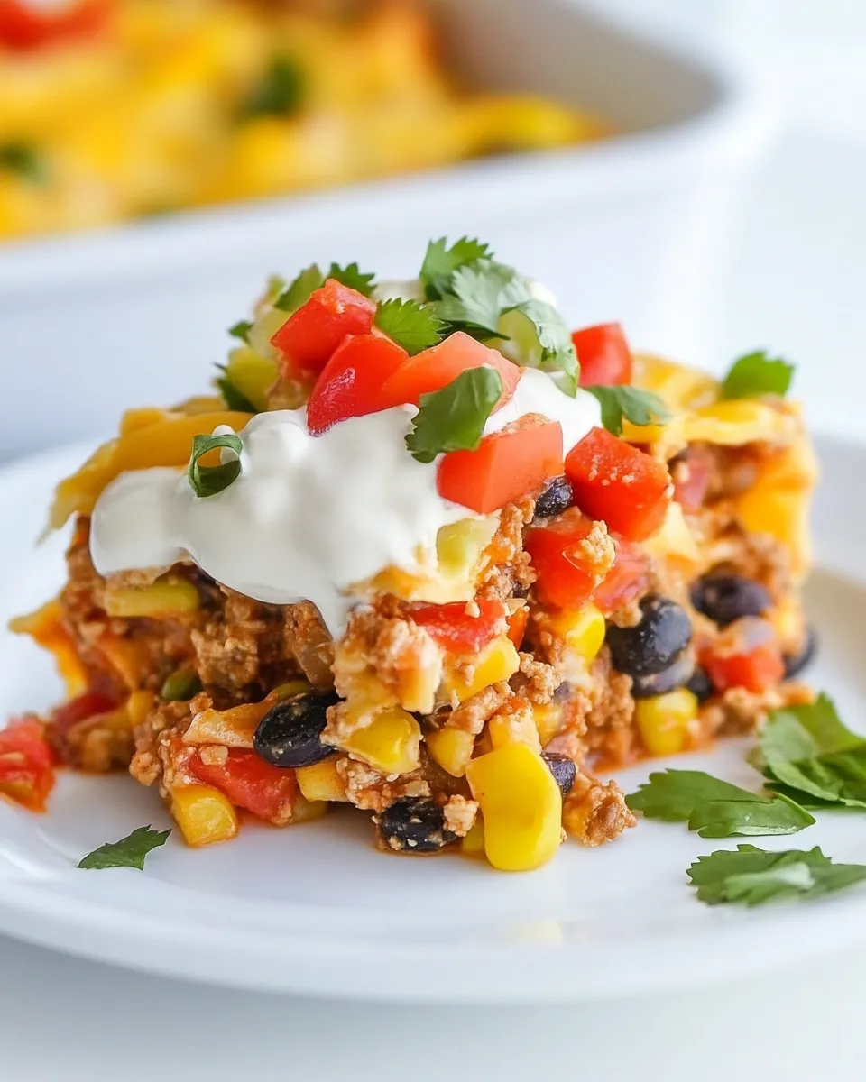 Homemade Easy Mexican Lasagna photo