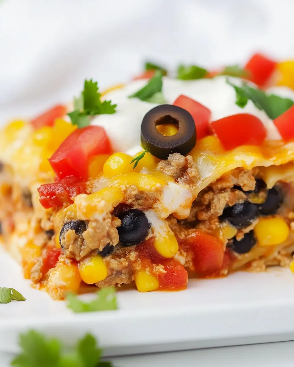 Classic Easy Mexican Lasagna image