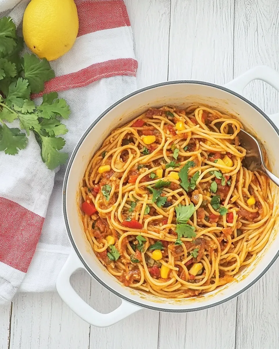 Classic Easy Mexican Spaghetti Recipe image