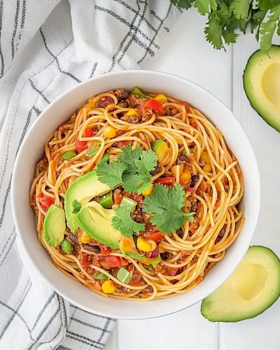 Delicious Easy Mexican Spaghetti Recipe picture