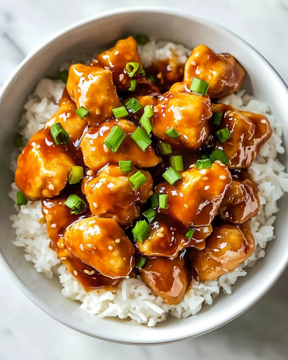 Delicious Easy Orange Chicken recipe image
