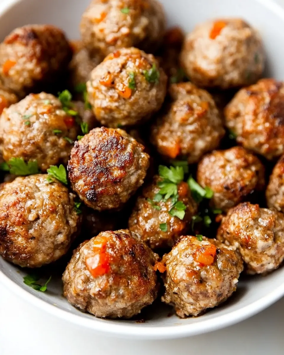 Delicious Easy Oven Baked Meatballs dish photo