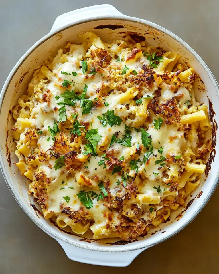 Homemade Easy Roasted Cauliflower Baked Ziti photo
