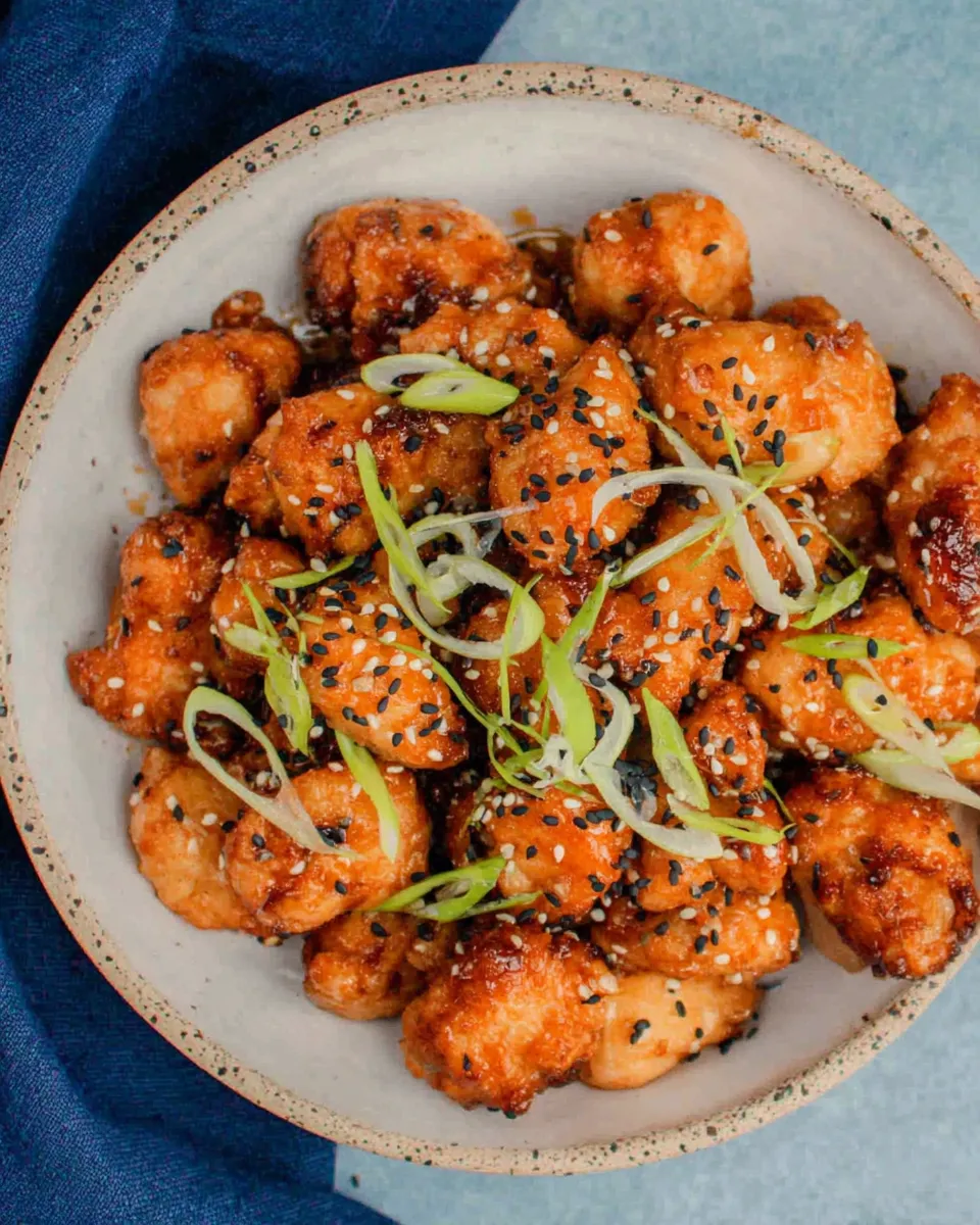 Quick Easy Sesame Chicken dish photo
