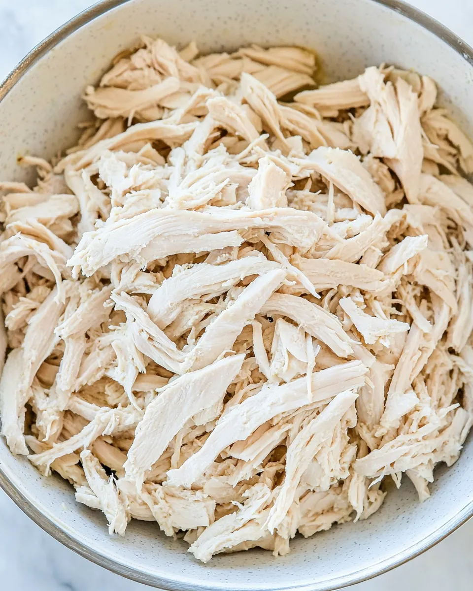 Classic Easy Shredded Chicken Recipe image