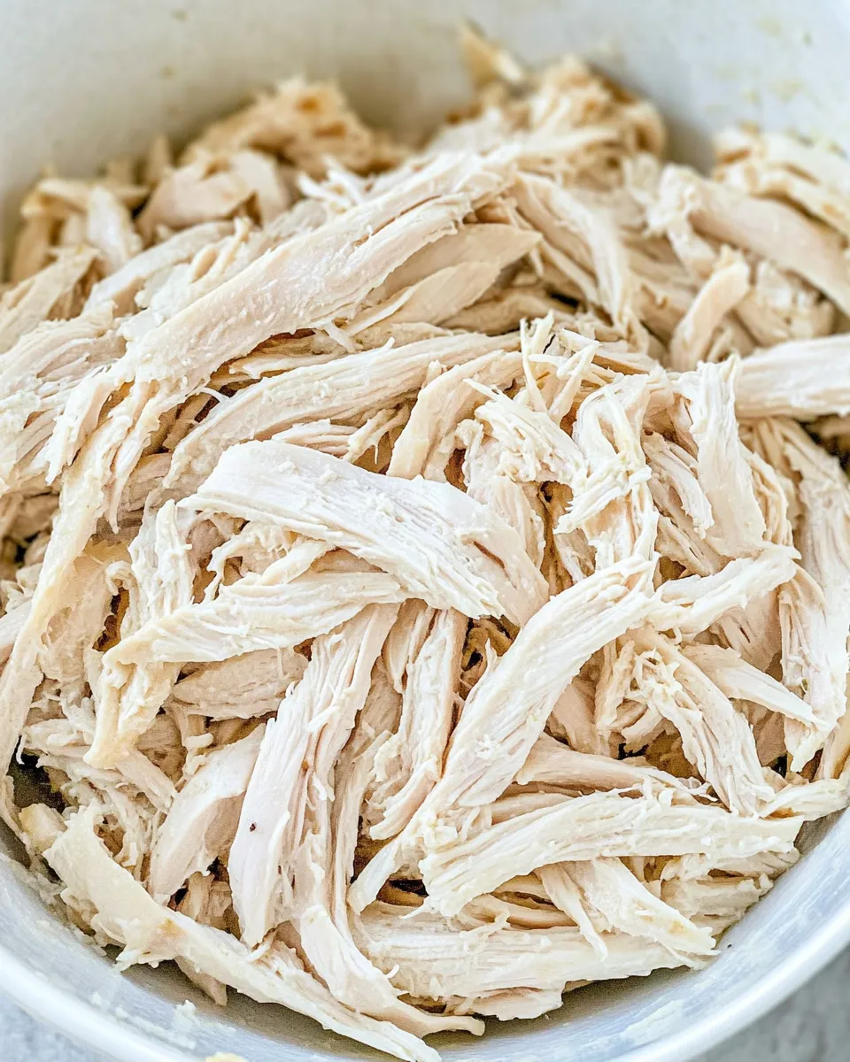 Delicious Easy Shredded Chicken Recipe recipe photo