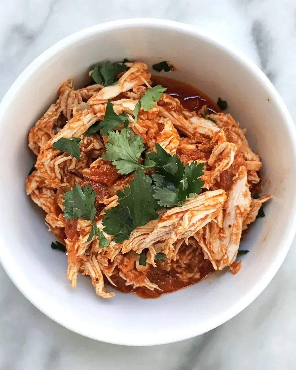 Delicious Easy Shredded Harissa Chicken recipe photo