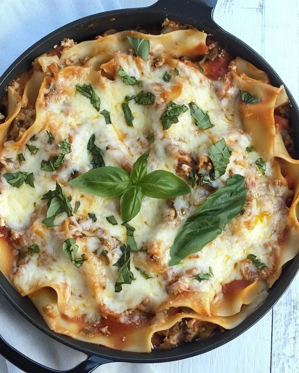 Classic Easy Skillet Lasagna image
