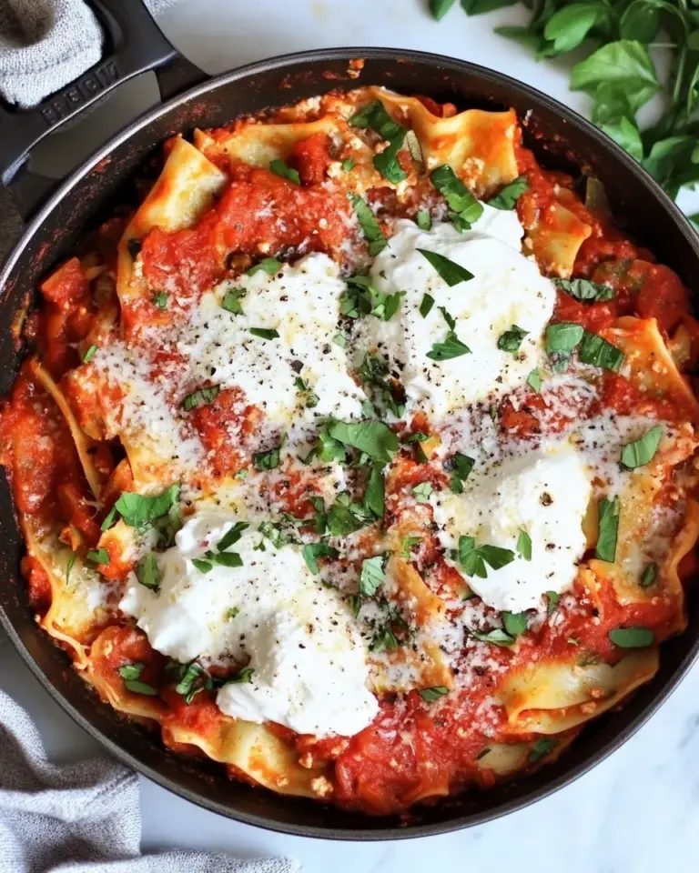 Homemade Easy Skillet Vegetable Lasagna photo