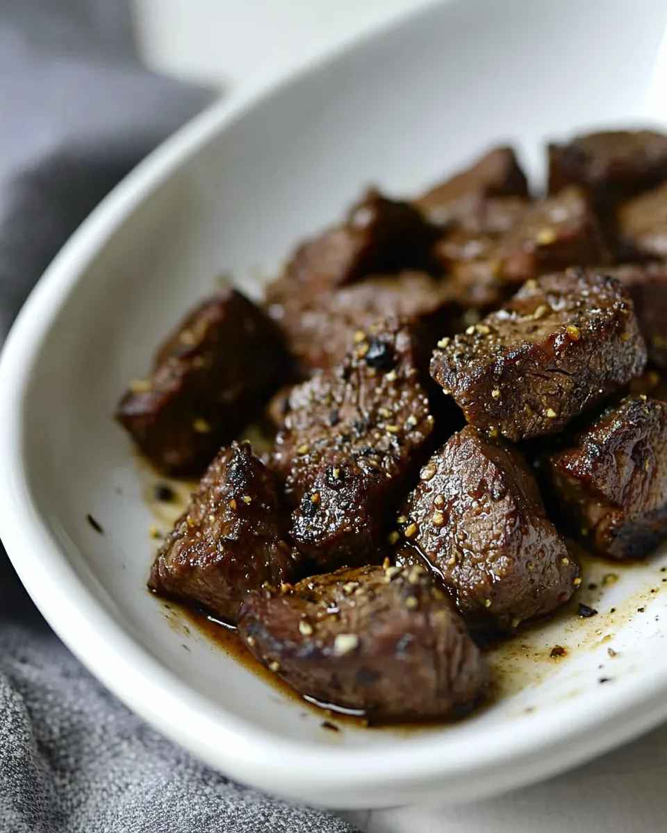 Easy Easy Steak Bites Recipe recipe photo