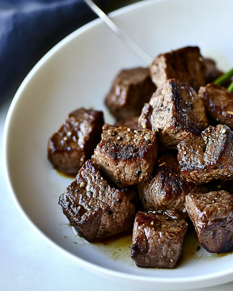 Delicious Easy Steak Bites Recipe dish photo