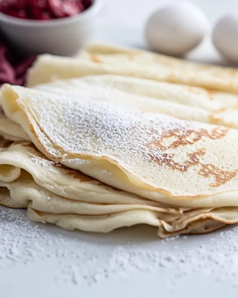 Homemade Egg White Protein Crepes photo