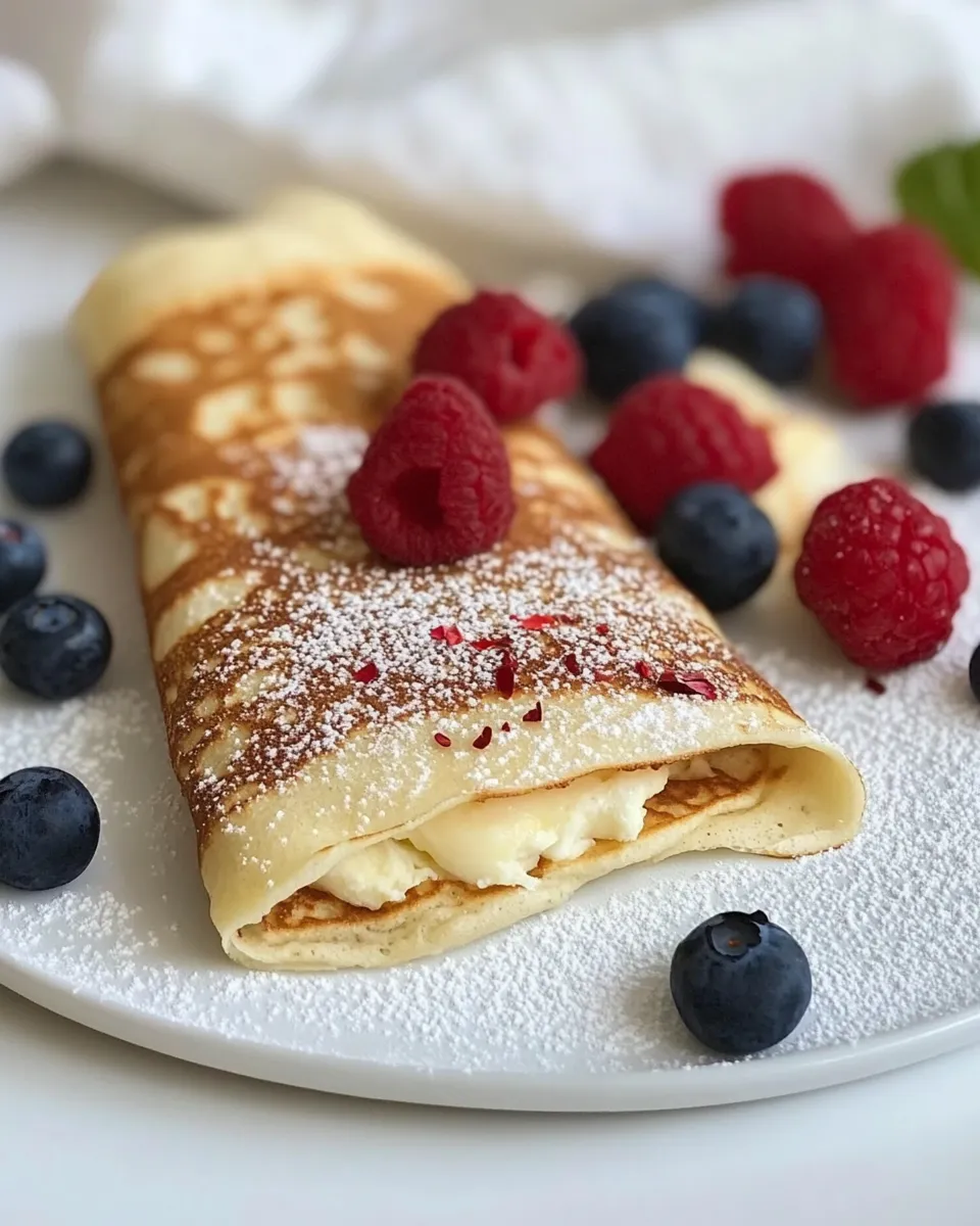 Easy Egg White Protein Crepes recipe photo