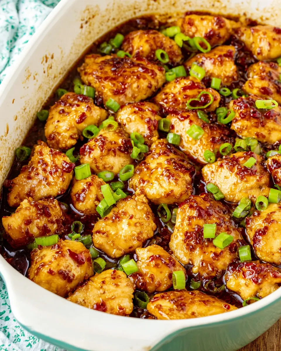 Delicious Firecracker Chicken plate image