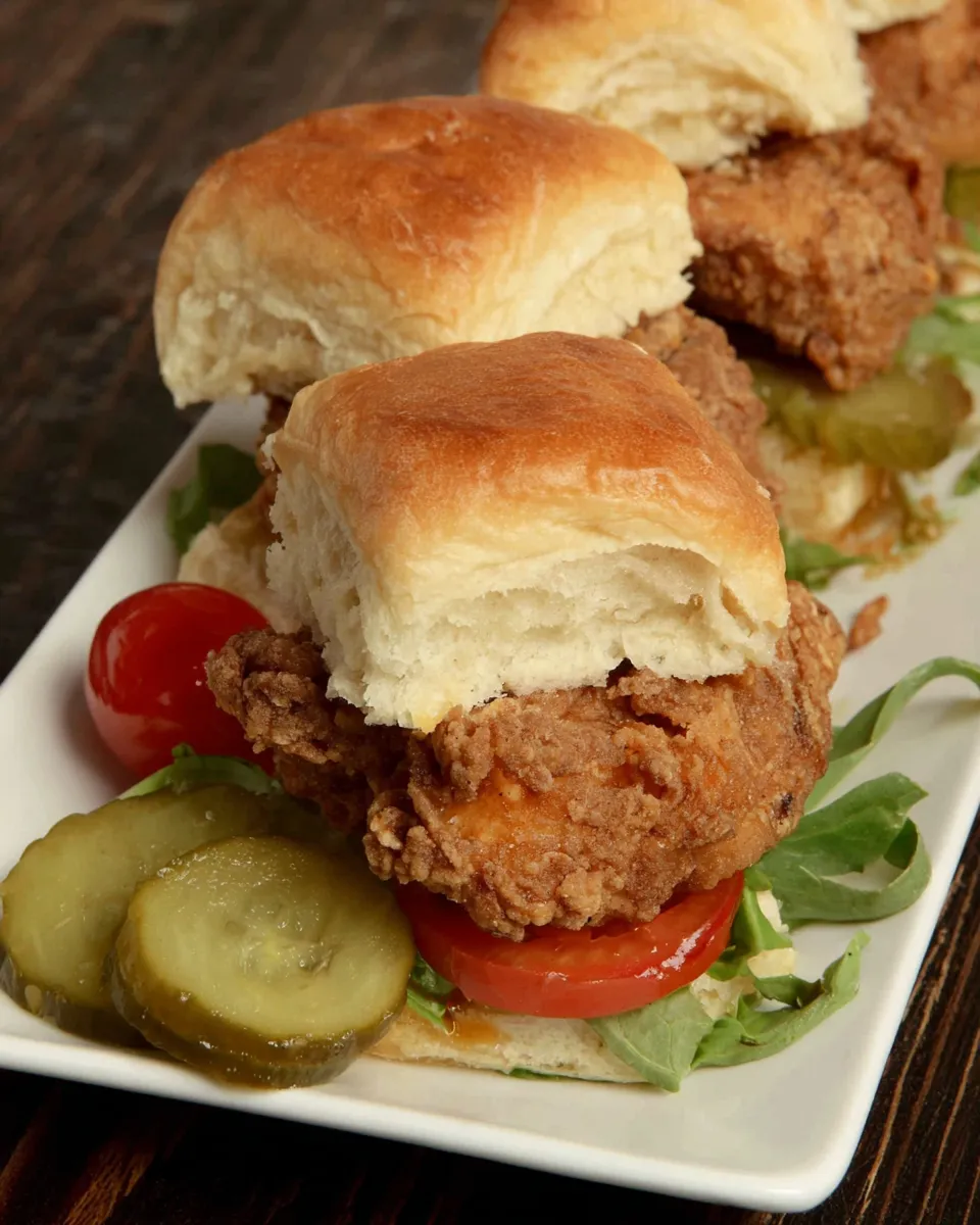 Classic Fried Chicken Sliders image