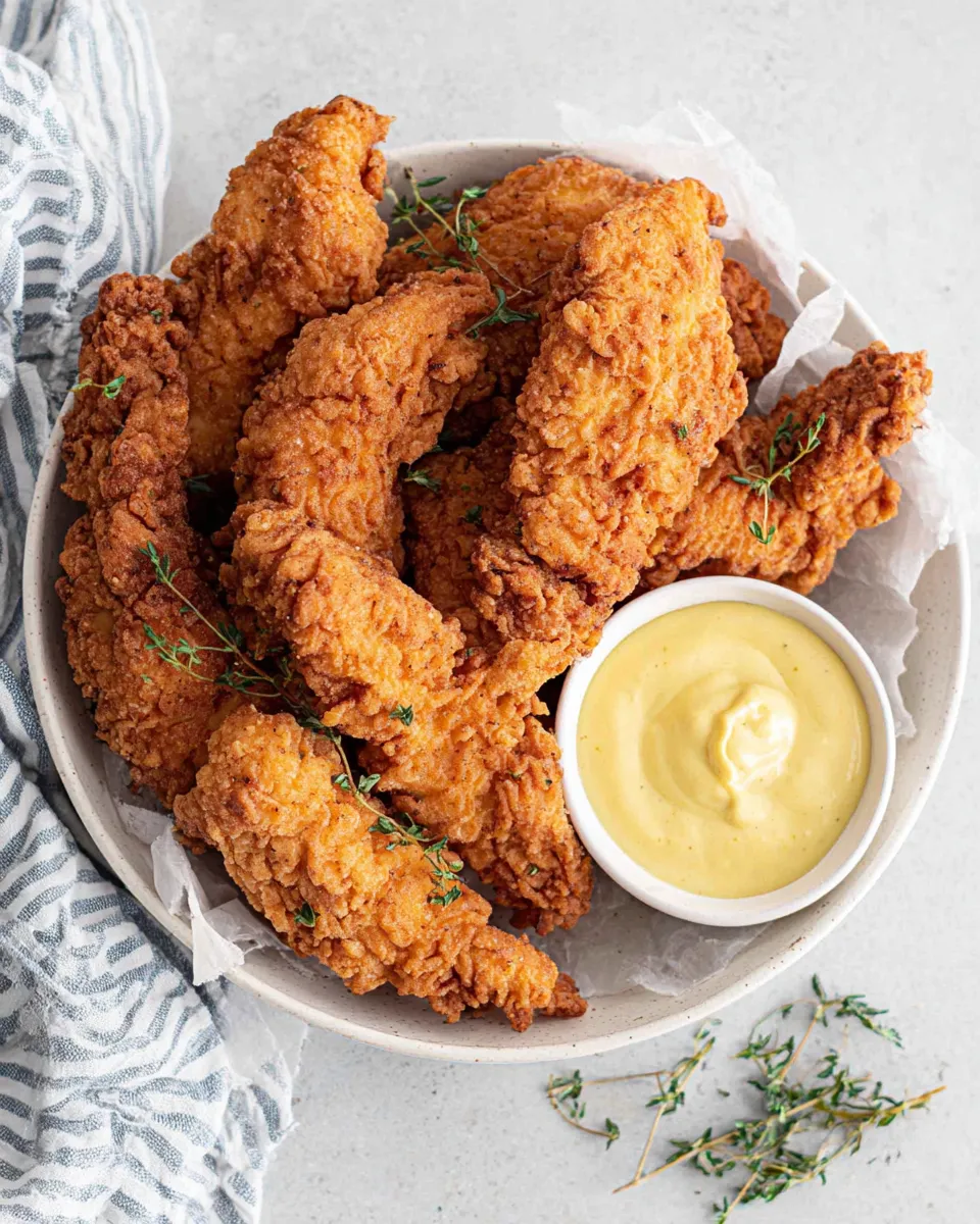 Easy Fried Chicken Tenders Recipe recipe photo