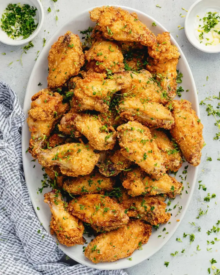 Homemade Fried Chicken Wings Recipe photo