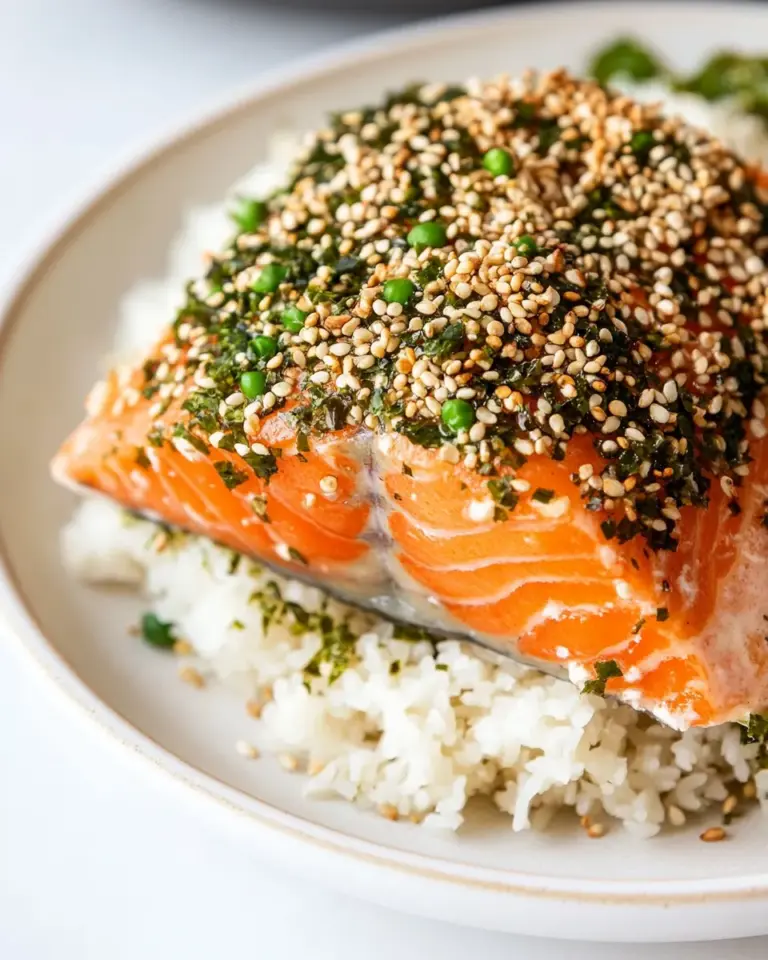 Homemade Furikake Salmon photo