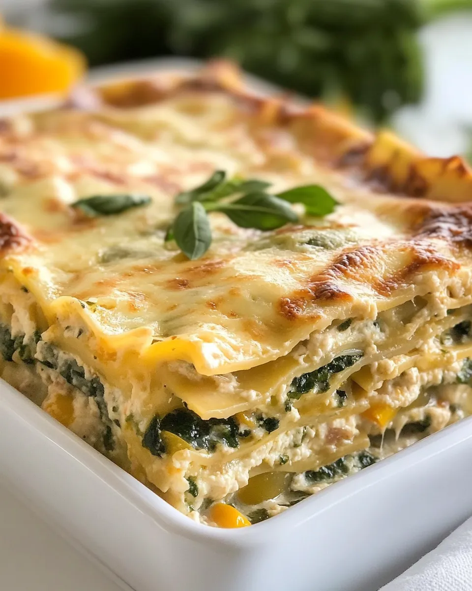 Classic Garden Vegetable Lasagna image