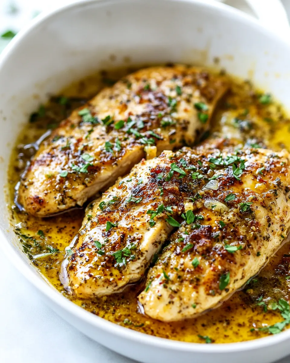 Delicious Garlic Butter Chicken dish photo
