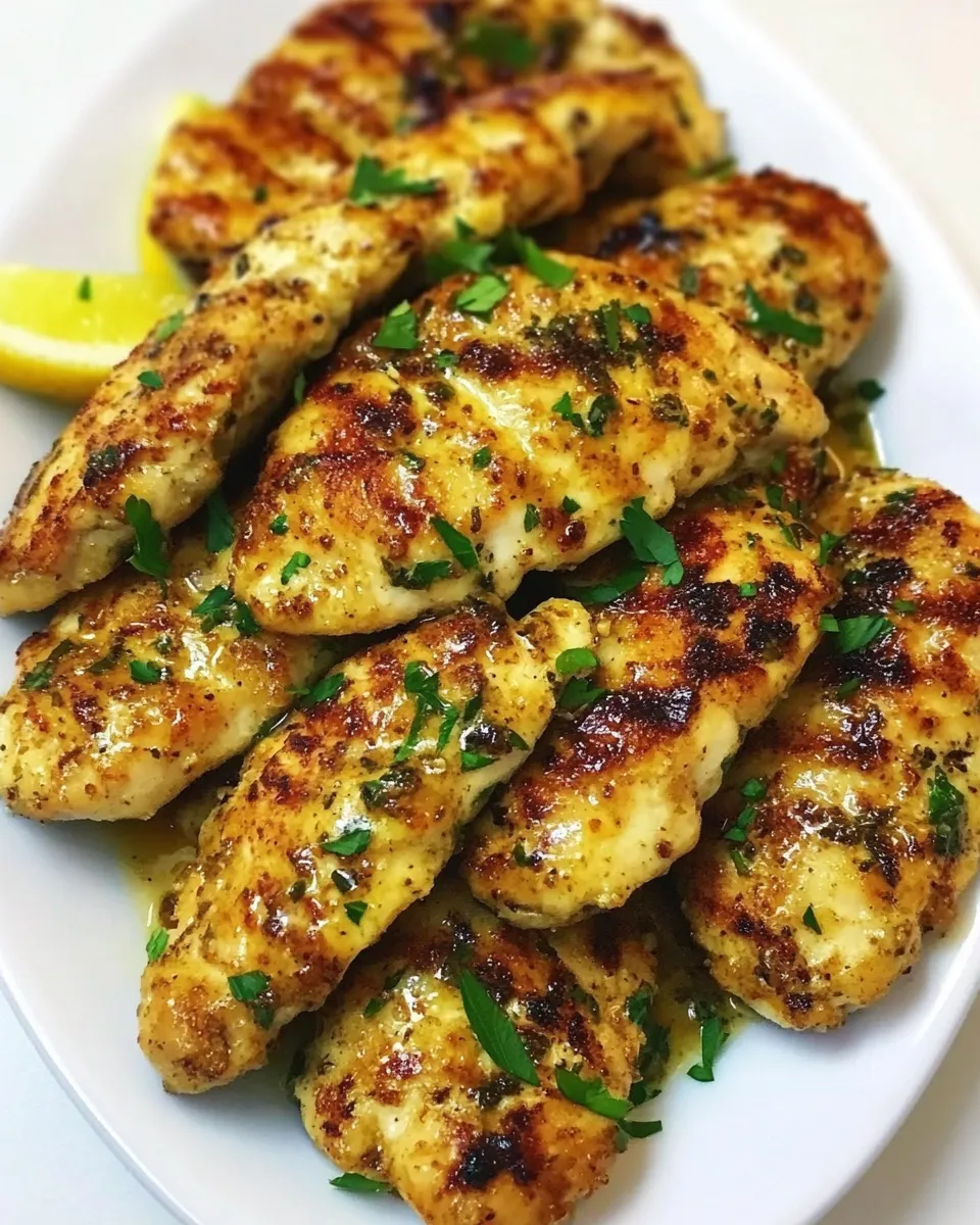Homemade Garlic Butter Chicken Tenders photo