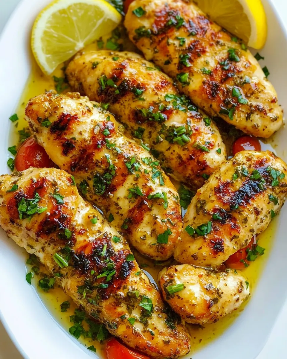 Classic Garlic Butter Chicken Tenders image
