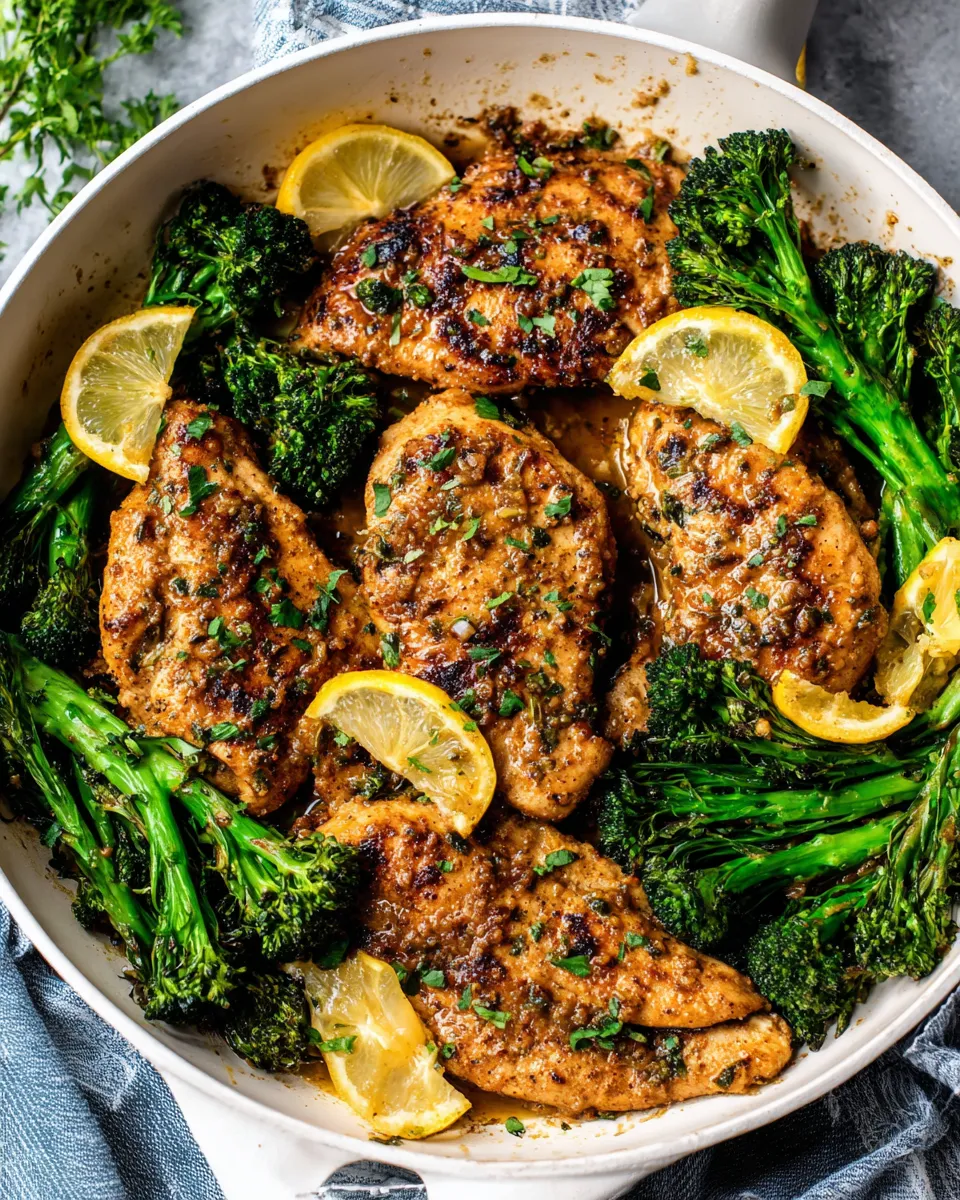 Classic Garlic Butter Chicken & Broccoli (20 Minutes!) dish photo