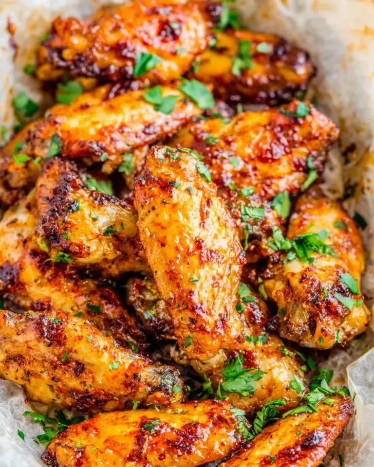 Homemade Garlic Chicken Wings recipe photo