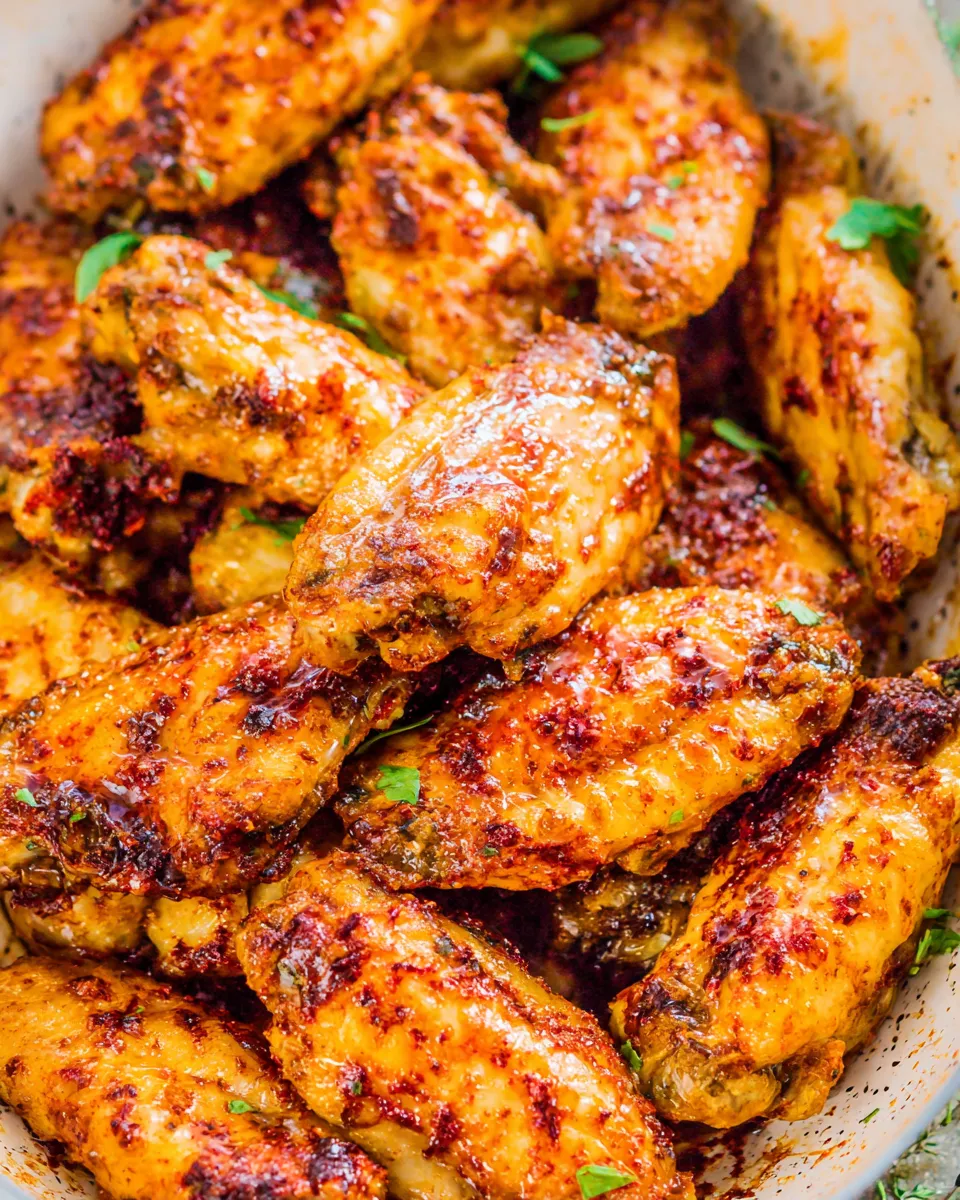 Classic Garlic Chicken Wings dish photo