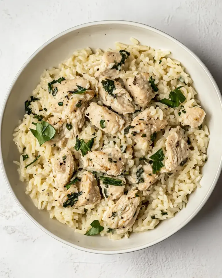 Homemade Garlic Chicken and Rice photo