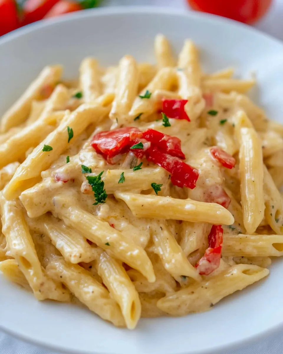 Classic Garlic and Herb Penne Pasta image