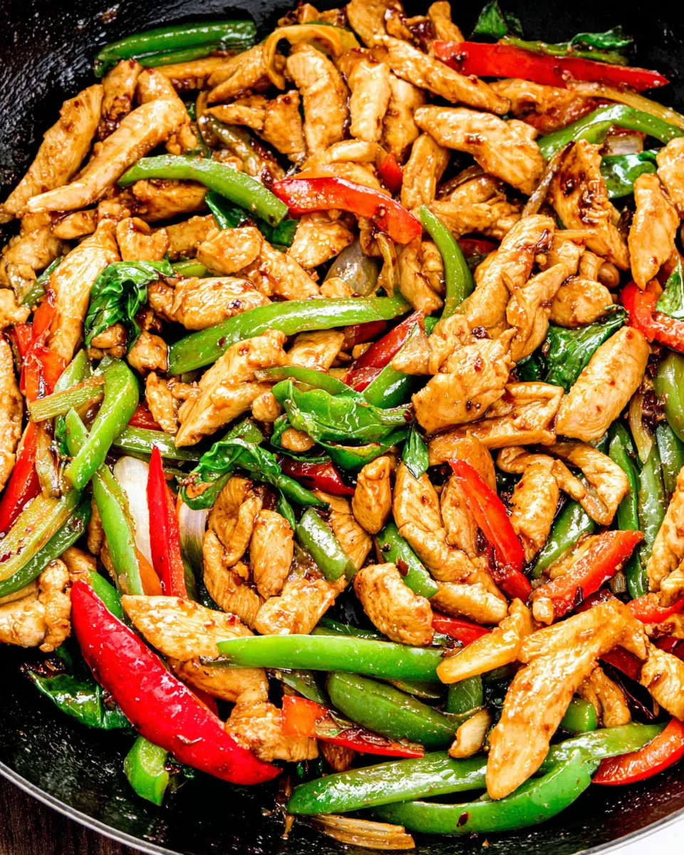 Classic Ginger Chicken Stir Fry dish photo