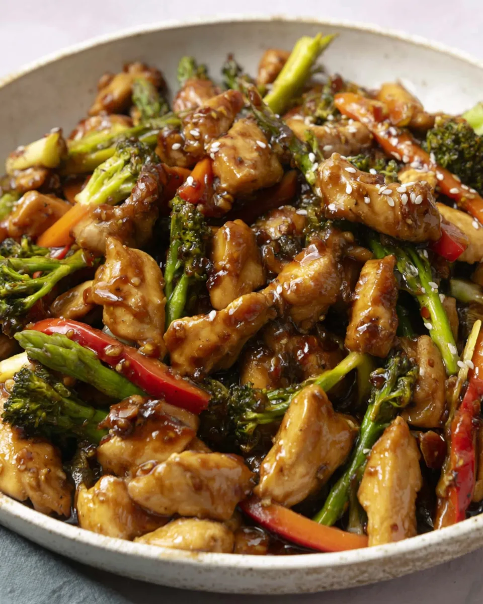 Classic Ginger Honey Chicken Stir Fry image