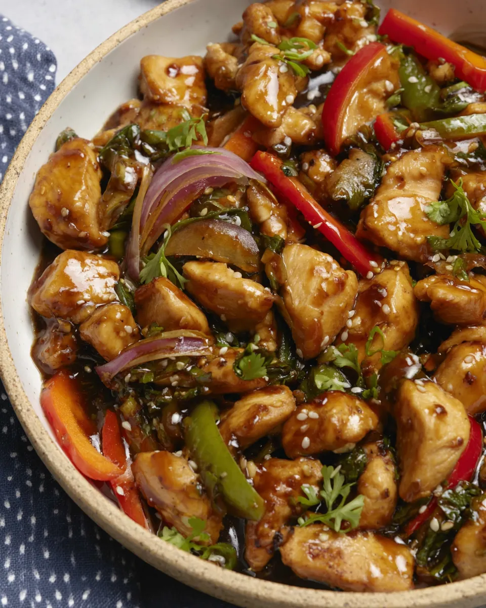 Easy Ginger Honey Chicken Stir Fry recipe photo