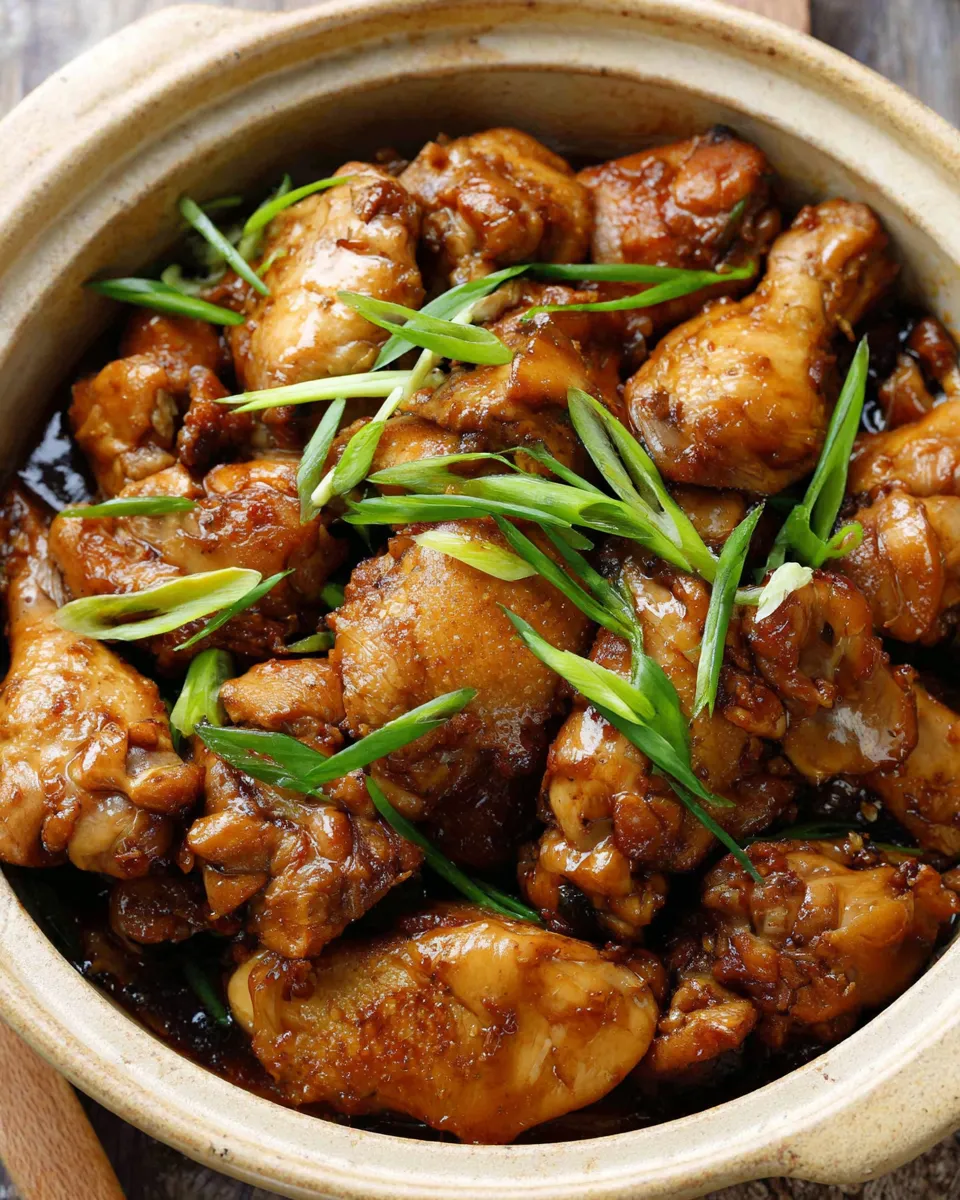 Classic Ginger Soy Chicken (Instant Pot) dish photo