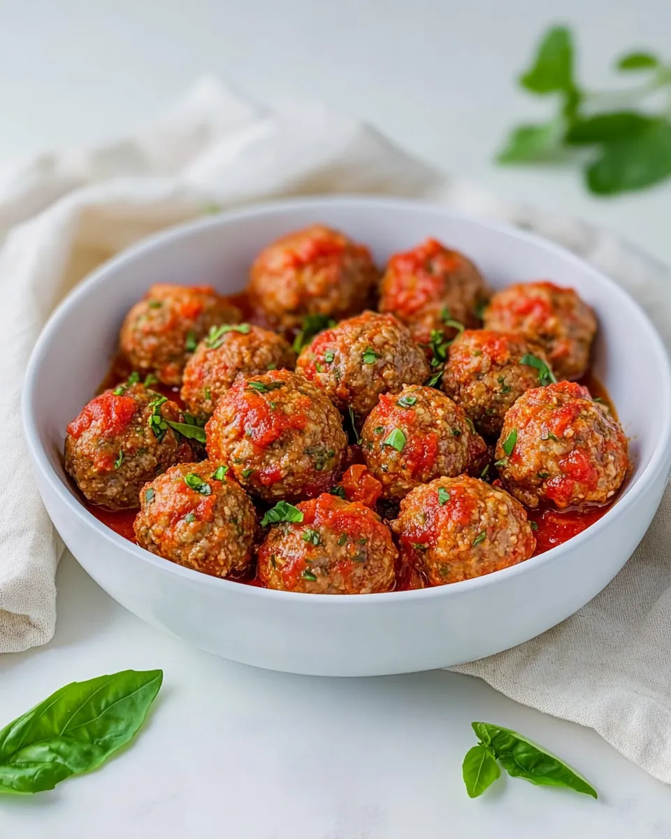 Easy Gluten-Free Meatballs recipe photo