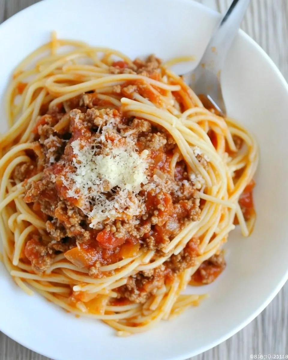 classic Gluten Free Pasta with Spaghetti Meat Sauce image