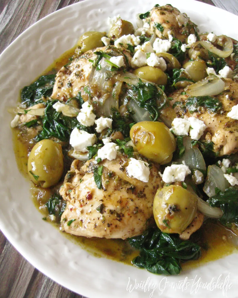 Easy Greek Chicken Skillet recipe photo