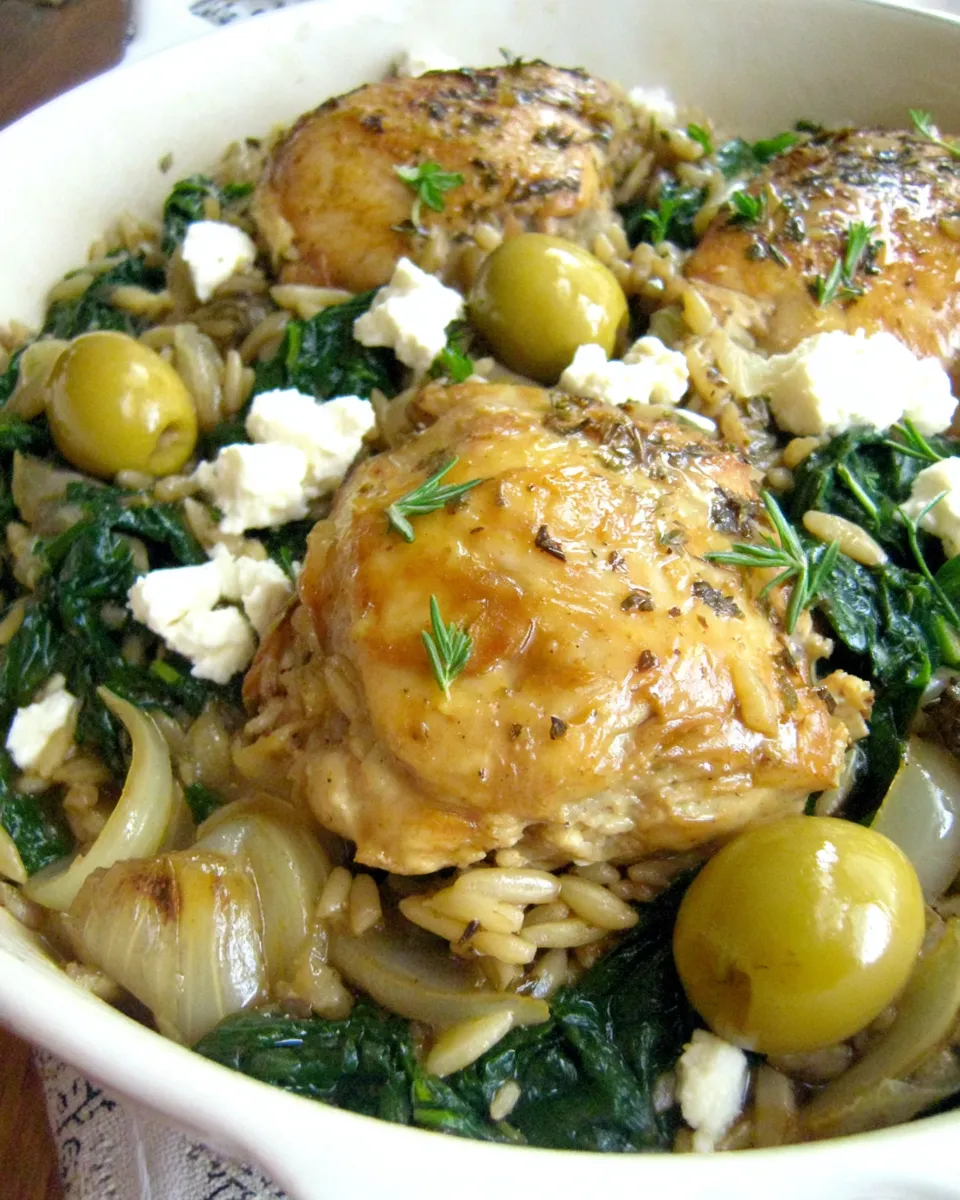 Delicious Greek Chicken Skillet dish photo