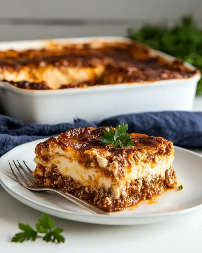 Homemade Greek Lasagna (Pastitsio) photo
