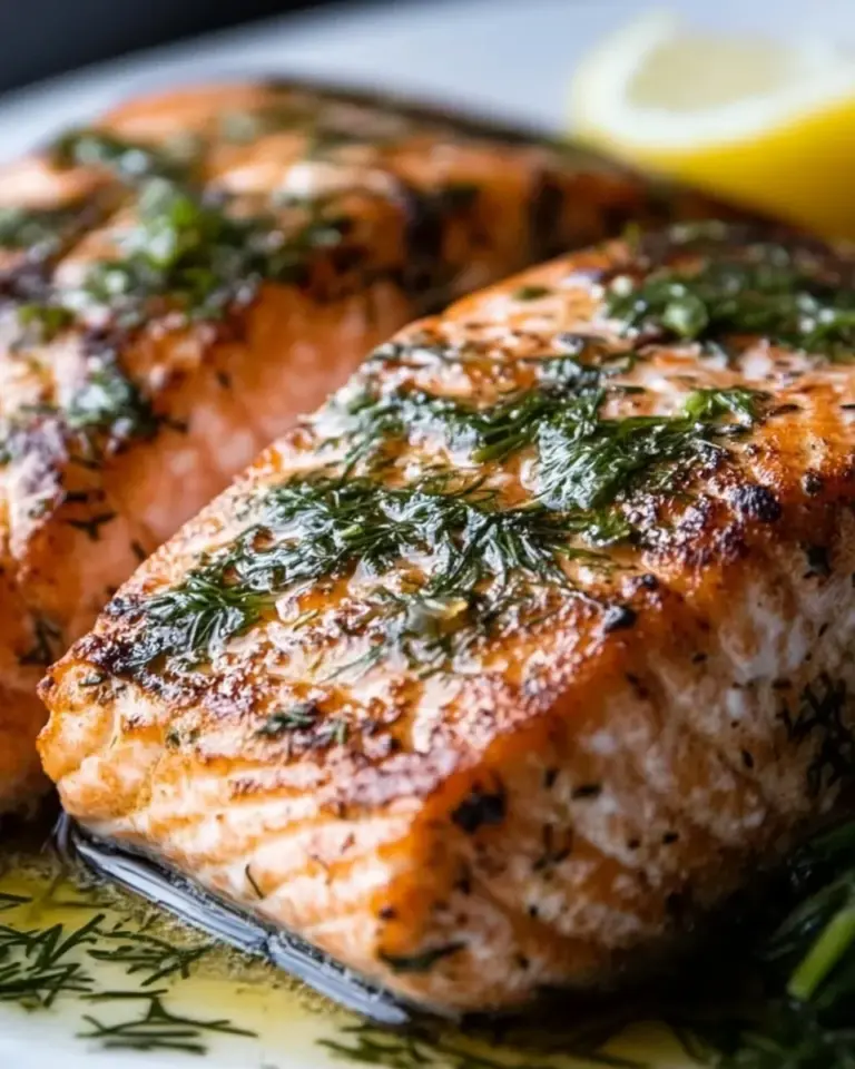 Homemade Greek Salmon with Lemon and Dill photo