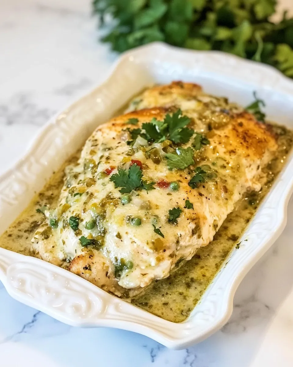 Easy Green Chile Chicken recipe image